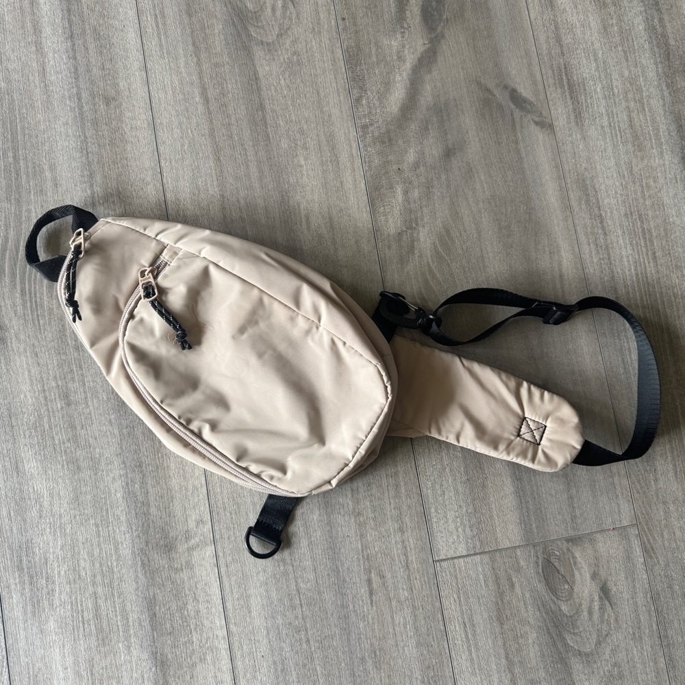 Puma Tan Crossbody Bag with Minimalist Design